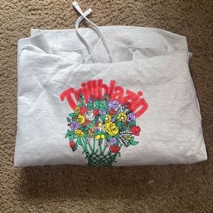 Mens trillblazin Grey hoodie